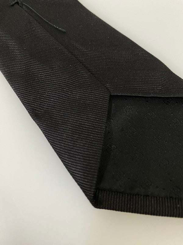 【中古品】【メンズ】 GUCCI グッチ TIGER NECKTIE タイガー ネクタイ 182-261027-jt-05-min カラー:ブラック 万代Net店