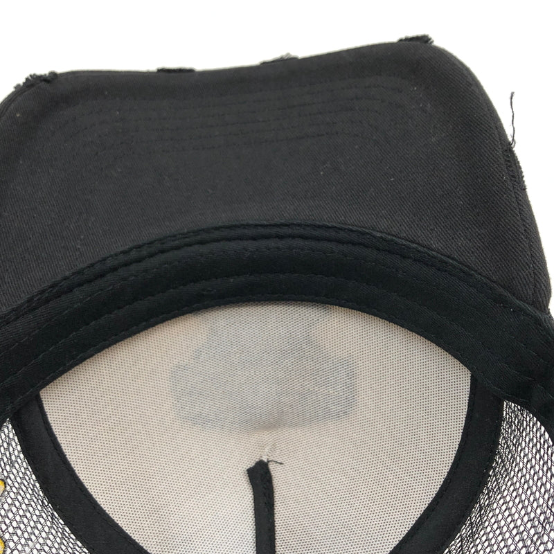 【中古品】【メンズ/レディース】 GLO GANG グローギャング MESH BACK CAP メッシュバックキャップ ベースボールキャップ 帽子 185-260910-hn-05-fur サイズ:F カラー:ブラック/ホワイト 万代Net店