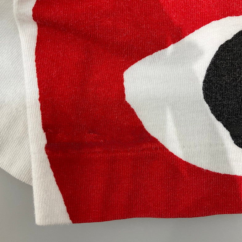 【中古品】【メンズ】 PLAY COMME des GARCONS プレイコムデギャルソン PLAY COMME des GARCONS S S TEE 147-260321-SS-05-iwa サイズ:L カラー:ホワイト 万代Net店