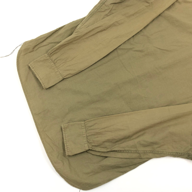【現状渡し品】【メンズ】 THE REAL MCCOYS ザリアルマッコイズ NAVAL CLOTHING FACTORY LS SHIRT ネイバル クロージング ファクトリー 長袖シャツ カジュアルシャツ トップス 145-260910-hn-11-fur サイズ:15 カラー:オリーブ系 万代Net店