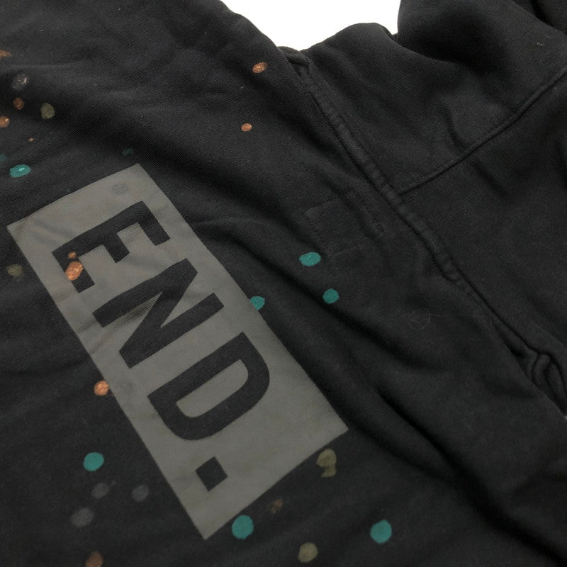 【中古品】【メンズ】 END エンド GRAPHIC HOODY グラフィック フーディー パーカー トップス 長袖 145-240621-ma-7-tei サイズ:XL カラー:ブラック 万代Net店