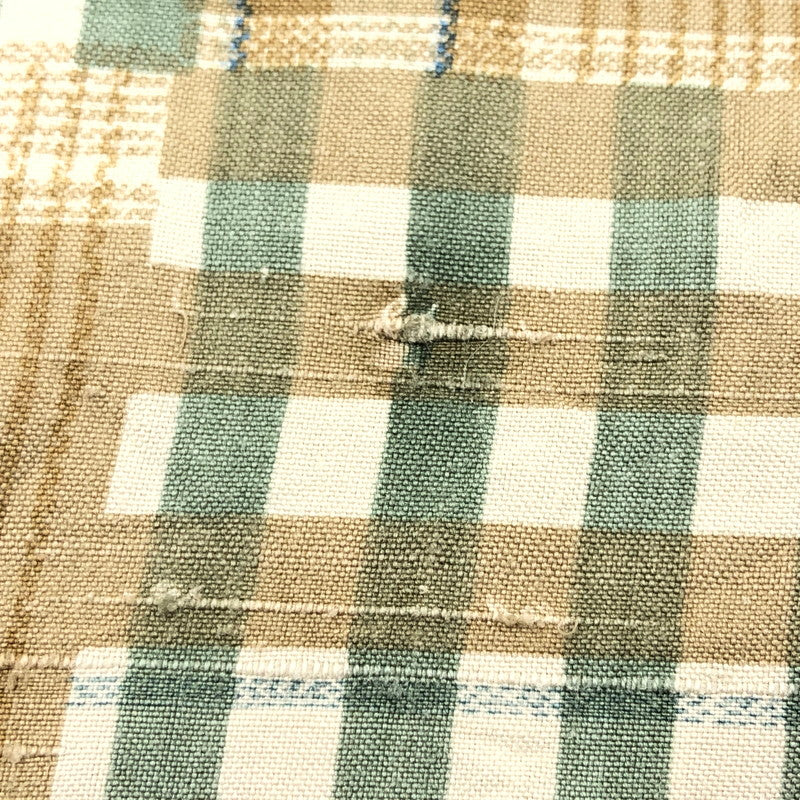 【現状渡し品】【メンズ】 GOOUCH グーチ パッチワーク半袖シャツ シルク トップス 146-251027-hn-02-fur サイズ:S カラー:ブラウン系 万代Net店