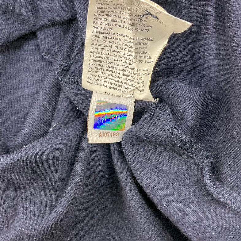 【中古品】【メンズ】 HUDROGEN ポロシャツ 147-260327-SS-07-iwa サイズ:XL カラー:ネイビー 万代Net店