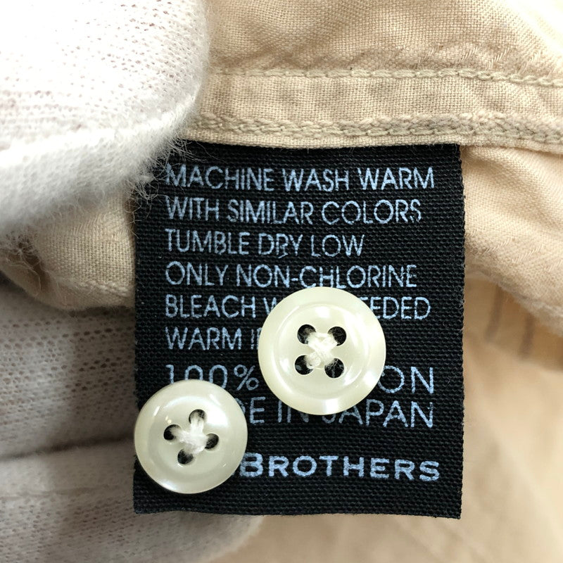 【中古品】【メンズ】 68&brothers シックスティエイトアンドブラザーズ 半袖シャツ カジュアルシャツ トップス 147-251029-hn-04-fur サイズ:M カラー:ベージュ系 万代Net店