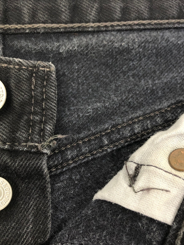 【中古品】【メンズ】 Levi's リーバイス 90’s 501 Cutoff Denim Shorts 6501-0660 501 90年代 カットオフ デニム ショーツ パンツ 156-260820-YS-10-hon サイズ:32 カラー:ブラック 万代Net店