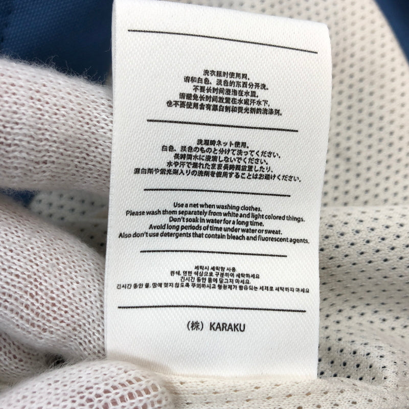 【中古品】【メンズ】 KARAKU カラク MESH-LINED STANDARD COLLAR JACKET メッシュ ラインド スタンダード カラー ジャケット アウター 147-260916-hn-04-fur サイズ:XL カラー:クリーム/ネイビー 万代Net店