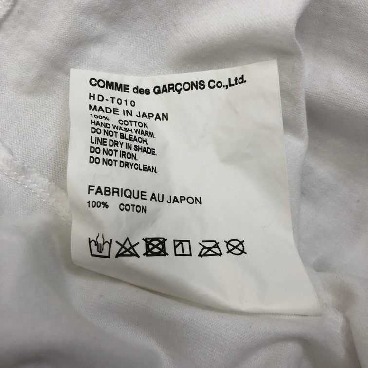 【中古品】【メンズ】 COMME des GARCONS HOMME コムデギャルソンオム COMME des GARCONS HOMME コムデギャルソン オム 綿天竺 L/S Tシャツ HD-T010 (fuz) 140-240815-SU-16-tom カラー:ホワイト 万代Net店
