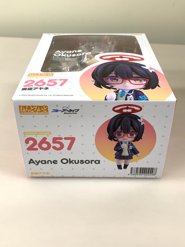 【中古美品】 ねんどろいど ブルーアーカイブ Blue Archive 奥空アヤネ フィギュア 053-260130-zi-09-min 万代Net店