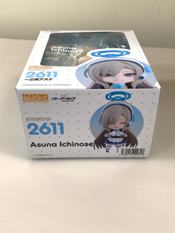 【未使用品】 ねんどろいど ブルーアーカイブ Blue Archive 一之瀬アスナ フィギュア 053-260130-zi-10-min 万代Net店