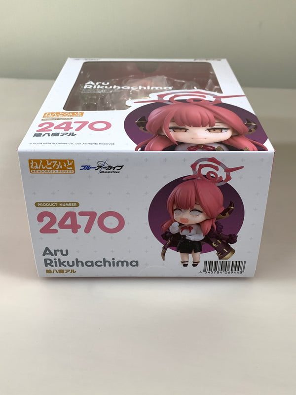 【中古美品】 ねんどろいど ブルーアーカイブ Blue Archive 陸八魔アル フィギュア 053-260130-zi-12-min 万代Net店