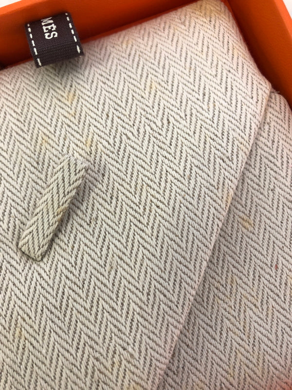 【現状渡し品】【レディース】 HERMES エルメス 腕時計 Hウォッチ 銀座オープン記念 HH1.210 ホワイト文字盤 (ICH) 183-260823-AS-4-hon カラー:シルバー/ブラウン 万代Net店