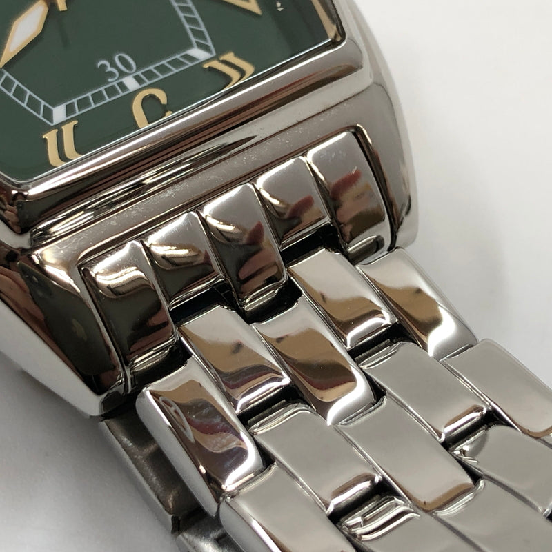 【中古品】【メンズ】 SELEZIONE INFINITA セレジオーネ・インフィニータ ANALOG WATCH SI101M-GR1A アナログ 電池式クオーツ 腕時計 197-260701-hn-14-fur カラー:シルバー/グリーン 万代Net店