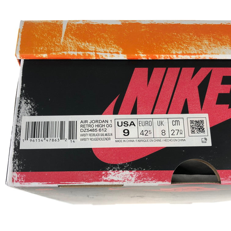 【中古品】【メンズ】 NIKE ナイキ DZ5485-612 AIR JORDAN 1 HIGH OG LOST & FOUND CHICAGO 160-250404-SY-03-iwa サイズ:27.0 万代Net店