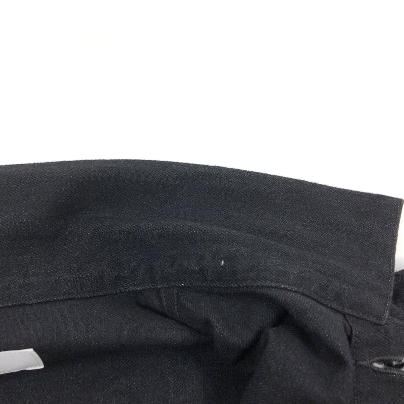 【中古品】【メンズ】 MARKA マーカ ORGANIC COTTON DENIM JACKET M25F02BL02C オーガニックコットン デニムジャケット アウター 140-260926-hn-02-fur サイズ:2 カラー:ブラック 万代Net店