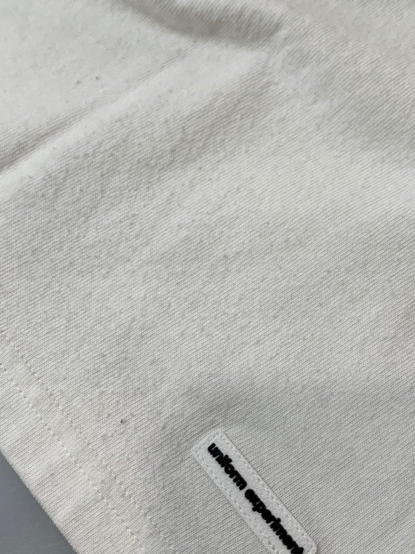 【中古品】【メンズ】 UNIFORM EXPERIMENT ユニフォームエクスペリメント UE-220008 DONDI WHITE SS TEE ショートスリーブ 半袖Tシャツ 142-260711-AS-31-min サイズ:4 カラー:ホワイト 万代Net店