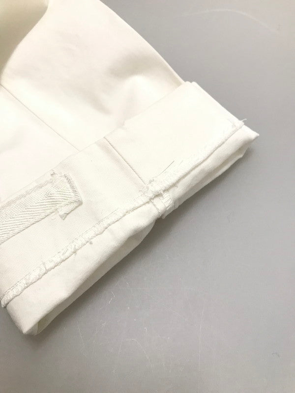 【中古品】【メンズ】 PT01 ピーティーゼロウーノ SUPER SLIM FIT STRETCH PANTS スーパースリムフィット スリム ストレッチ パンツ 152-260105-rt-05-tag サイズ:50 カラー:ホワイト 万代Net店