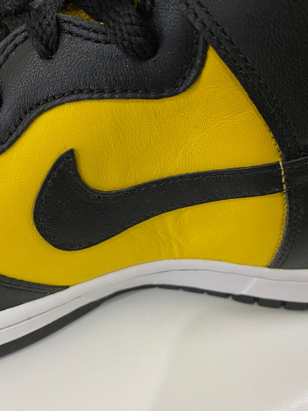 【LIFTる。景品】【中古】【メンズ】 NIKE ナイキ 2005年製 DUNK HIGH 309432-701 ダンクハイ スニーカー 靴 160-240508-jt-13-min サイズ:US 8.5 26.5cm カラー:VARSITY MAIZE/BLACK/WHITE 万代Net店