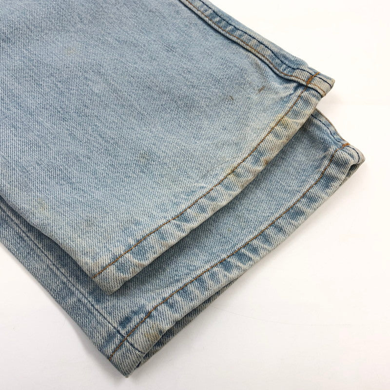 【ジャンク品】【メンズ】 Levi's リーバイス 90S STRAIGHT DENIM PANTS 508-0225 90年代 ストレートデニムパンツ ボトムス 158-260126-hn-06-fur サイズ:W30 L34 カラー:ブルー系 万代Net店