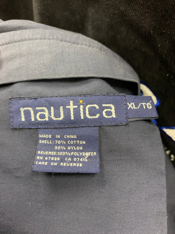 【中古品】【メンズ】 NAUTICA ノーティカ 90S 小文字タグ リバーシブルジャケット 90年代 メンズ アウター 146-261005-em-20-min サイズ:XL カラー:ネイビー系 万代Net店