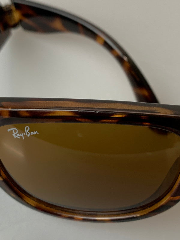 【中古品】【メンズ】 RAY-BAN レイバン FOLDING WAYFARER サングラス アイウェア 折りたたみ 203-260719-AS-39-min サイズ:50□22 カラー:ブラウン 万代Net店