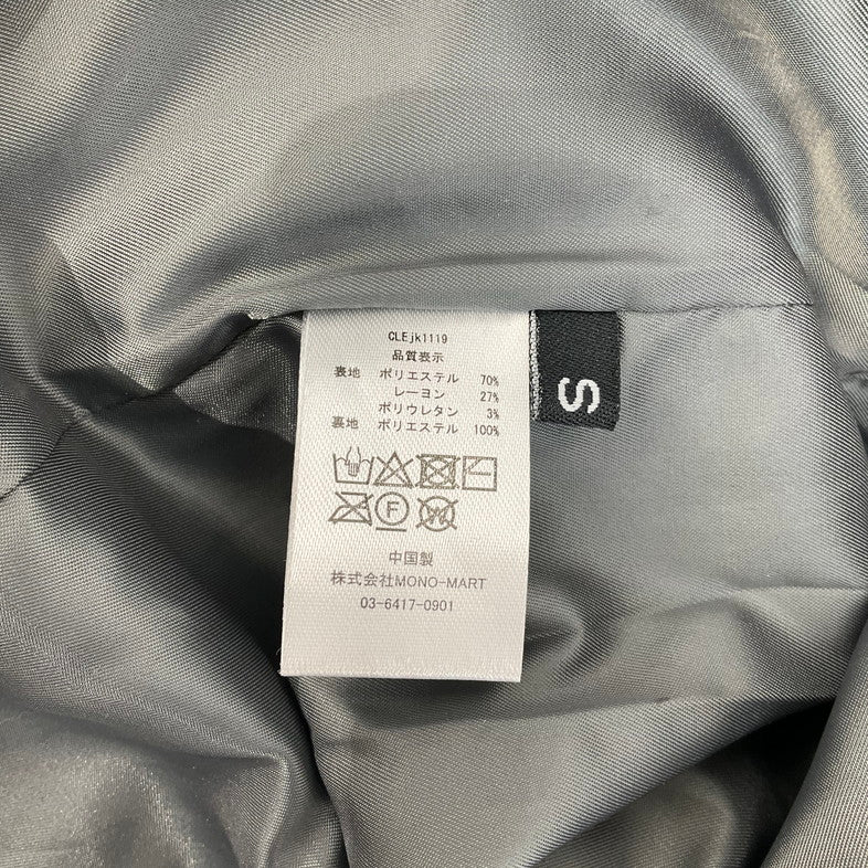 【中古品】【メンズ】 CLEL プライムTRダブルラペルテーラードジャケット 147-260414-SS-02-iwa サイズ:S カラー:グレー 万代Net店