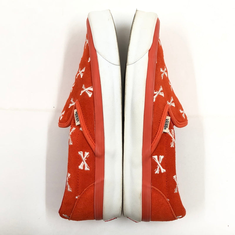【中古品】【メンズ】 WTAPS ダブルタップス × VANS バンズ OG CLASSIC SLIP-ON VN0A45JKK09 オージー クラシック スリッポン スニーカー シューズ 靴 162-261003-hn-01-fur サイズ:27.5cm US9.5 カラー:オレンジ/ホワイト 万代Net店