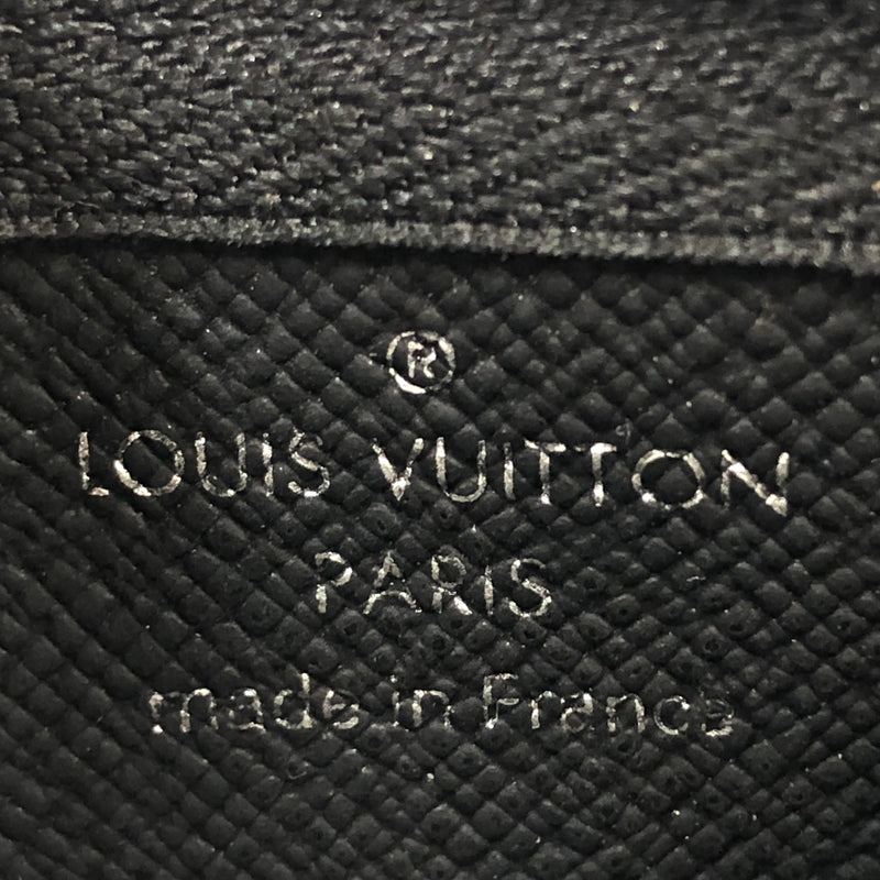 【中古品】【メンズ】 LOUIS VUITTON ルイ・ヴィトン N60155 ダミエ・グラフィット ポシェット・クレ キーリング付き コインケース 財布 179-261003-hn-09-fur カラー:ブラック/グレー 万代Net店