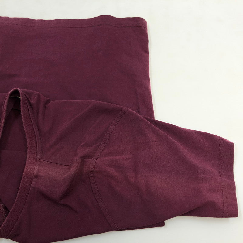 【現状渡し品】【メンズ】 PIGALLE ピガール S/S TEE 半袖 Tシャツ トップス 142-251117-hn-01-fur サイズ:M カラー:バーガンディー系 万代Net店