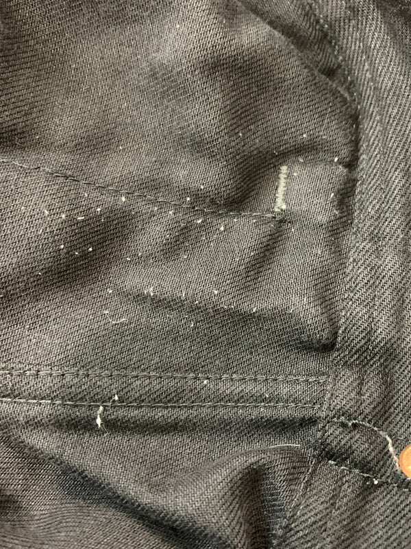 【中古品】【メンズ】 ACNE アクネ STUDIOS BLA KONST TRUCKER DENIM JACKET ストゥディオズ ブロ コンスト トラッカー デニム ジャケット メンズ アウター 141-260723-em-54-min サイズ:46 180-92A カラー:ブラック 万代Net店