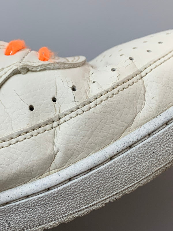 【現状渡し品】【メンズ】 NIKE ナイキ HM9862-200 COURT VISION LOW 靴 シューズ スニーカー 160-260730-hu-06-min サイズ:26.5cm カラー:オレンジ/ホワイト 万代Net店