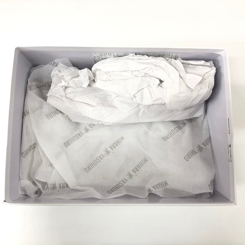 【中古品】【メンズ】 MAISON MIHARA YASUHIRO A09FW735 HANK ORIGINAL SOLE TOE CAP SNEAKER LOW CANVAS メゾン ミハラ ヤスヒロ ベイカー ビンテージライクオリジナルソールキャンバスローカットスニーカー 162-240628-mw-5-tei サイズ:41 カラー:ホワイト 万代Net店