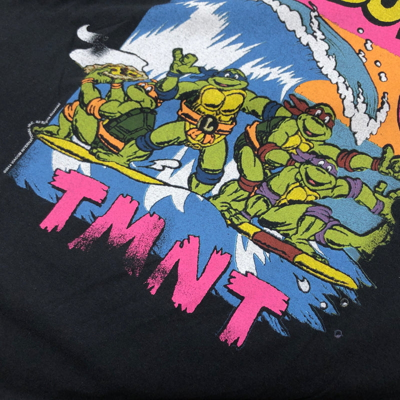 【中古品】【メンズ】 JUNK FOOD ジャンクフード TEENAGE MUTANT NINJA TURTLES PRINT S/S TEE ティーンエイジ・ミュータント・ニンジャ・タートルズ プリント 半袖Tシャツ トップス 146-260718-hn-01-fur サイズ:M カラー:ブラック 万代Net店