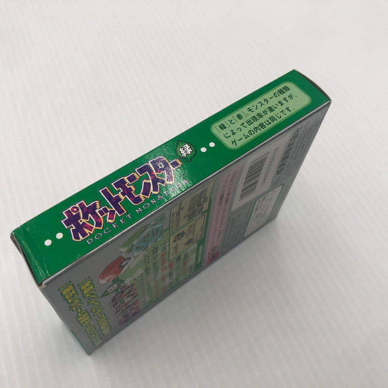 【中古品】 ポケットモンスター 緑 ポケモン GB ゲームボーイソフト 初期ロット 00刻印 欠品有り 023-261028-ns-01-teih 万代Net店
