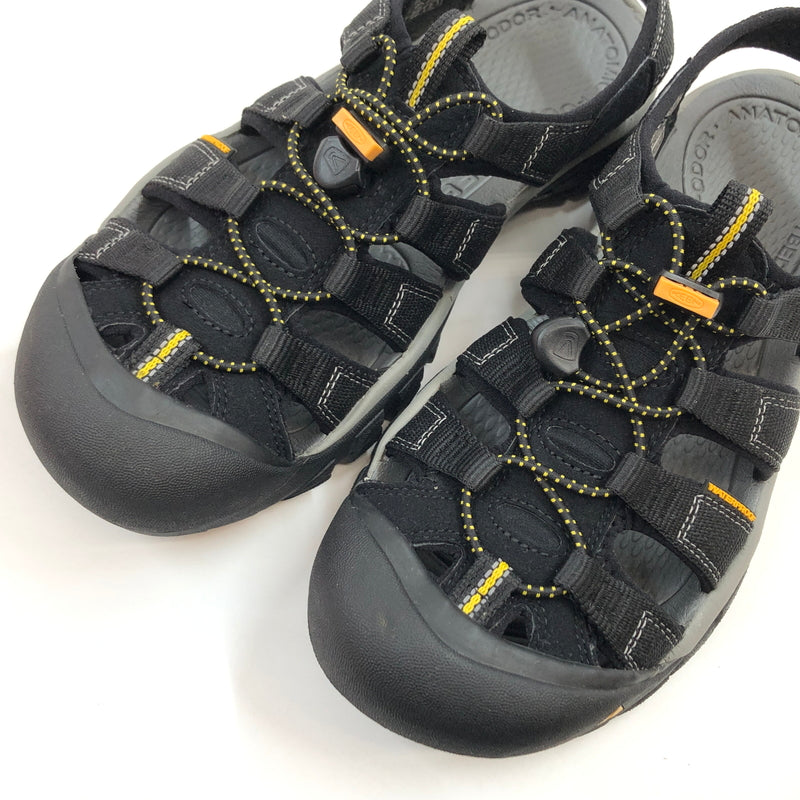 【中古品】【メンズ】 KEEN キーン NEWPORT H2 SANDALS 1001907 ニューポート H2 サンダル シューズ 靴 164-260719-hn-01-fur サイズ:26.5cm US8.5 カラー:ブラック/グレー 万代Net店