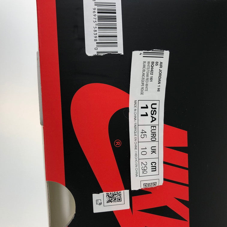 【中古美品】NIKE ナイキ BQ4422-161 AIR JORDAN 1 HIGH ’85 METALLIC BURGUNDY 160-250611-SY-08-iwa サイズ:29.0 カラー:METALLIC BURGUNDY 万代Net店