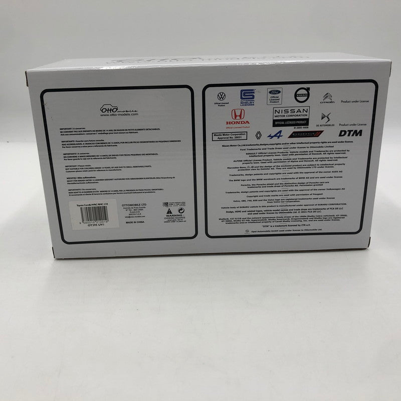 【中古品】 トヨタ カローラ WRC #5 モンテカルロ 1998 サインツ モヤ オトモビル OT395 1 18 ラリー 061-251120-ns-5-tei 万代Net店