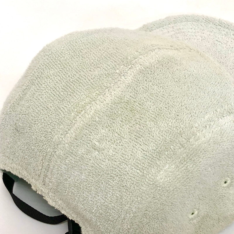 【ジャンク品】【メンズ/レディース】 Supreme シュプリーム Terry Camp Cap リバーシブル キャンプキャップ 帽子 アクセサリー 185-250825-rs-02-fur サイズ:ONE SIZE(58cm) カラー:水色系 万代Net店