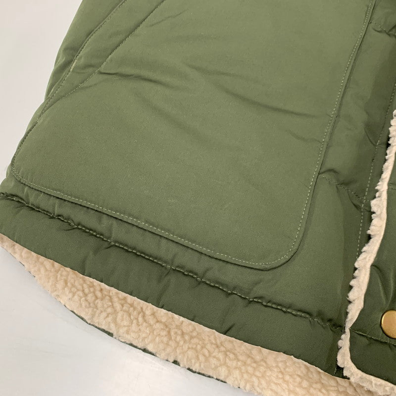 【中古品】【メンズ】 27588FA20 REVERSIBLE BIVY DOWN VEST リバーシブル ビビー ダウン ベスト アウター 144-260227-kh-04-izu サイズ:M カラー:ベージュ/グリーン 万代Net店