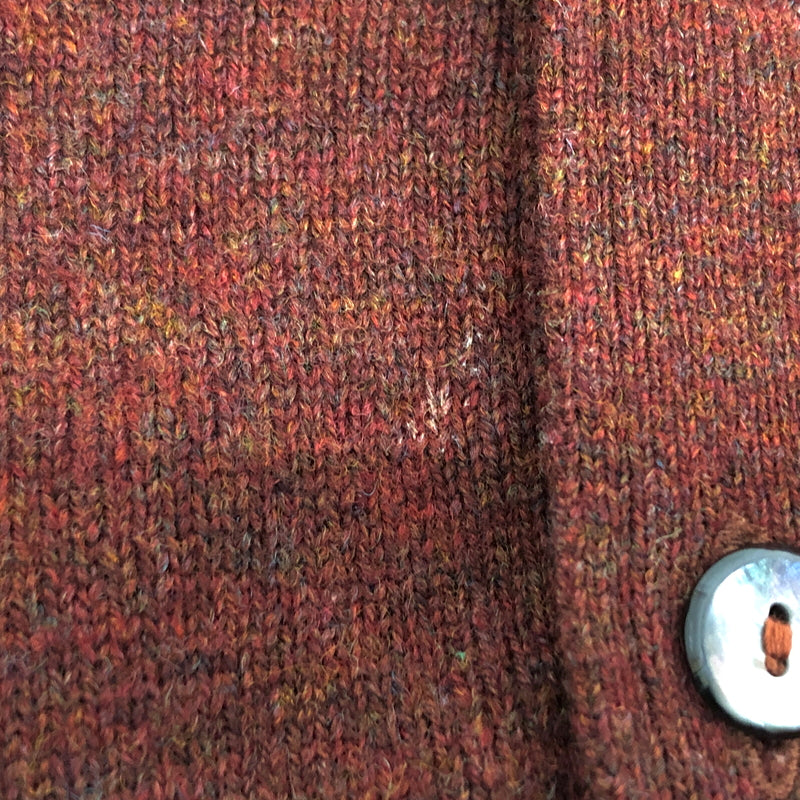 【中古品】【メンズ】 BURBERRY'S バーバリーズ WOOL CARDIGAN カーディガン 長袖 トップス 古着 ヴィンテージ 141-261015-rs-08-furh サイズ:42 カラー:ブラウン系 万代Net店