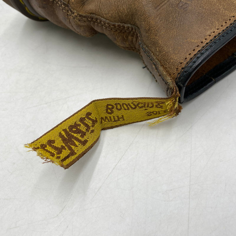 【現状渡し品】【メンズ/レディース】 英国製 90S 8EYE BOOT エイトホール ブーツ シューズ 靴 167-251216-cs-17-izu サイズ:不明 カラー:ブラウン 万代Net店