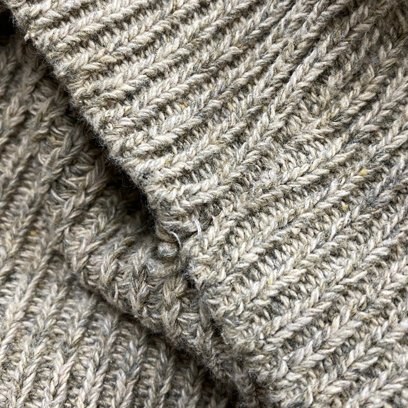【中古品】【メンズ】 EDDIE BAUER エディー・バウアー USA製 アクリル混 HALF ZIP KNIT SWEATER ハーフ ジップ ニット セーター トップス 146-260716-kh-12-izu サイズ:XL カラー:ベージュ 万代Net店