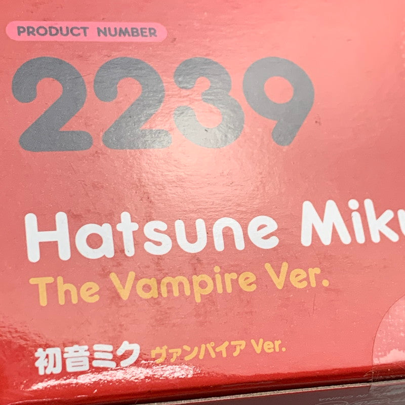 【中古美品】 ねんどろいど キャラクター ボーカル シリーズ01 初音ミク 初音ミク ヴァンパイア Ver. 美少女 フィギュア 053-260831-hu-06-min 万代Net店
