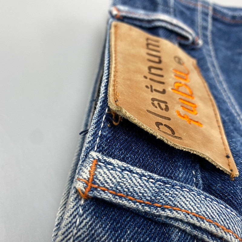 【現状渡し品】【メンズ】 PLATINUM FUBU プラチナム フブ BAGGY DENIM PANTS バギー デニム パンツ ボトムス ズボン 157-260319-cs-20-izu サイズ:34 カラー:インディゴ 万代Net店