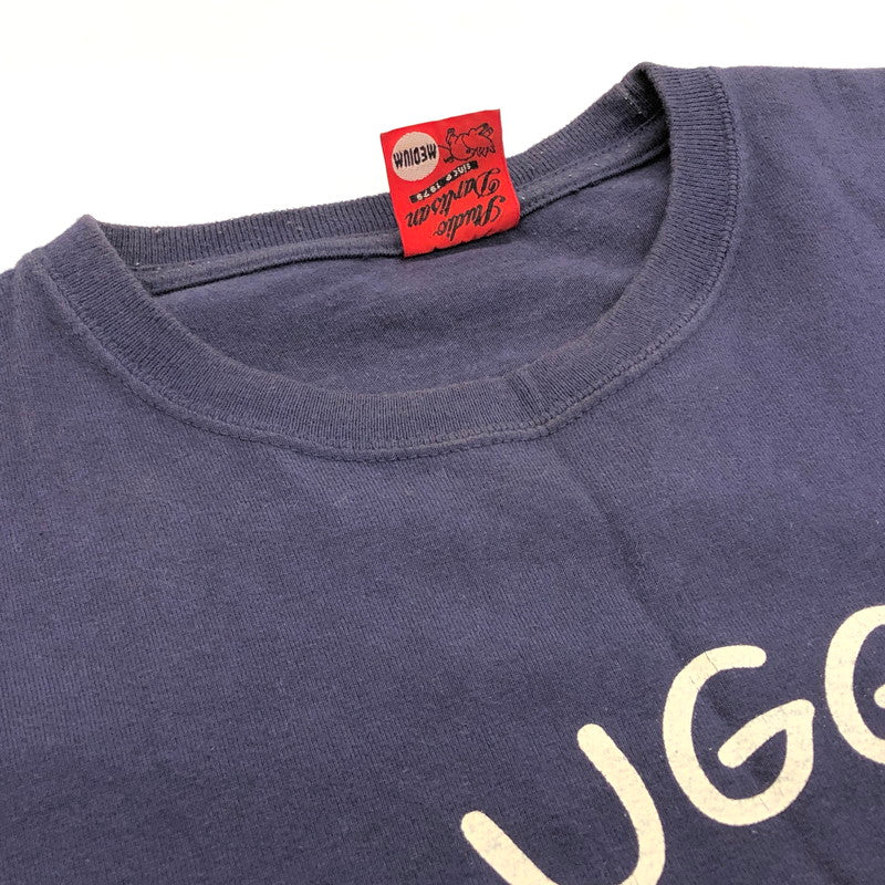 【現状渡し品】【メンズ】 STUDIO D’ARTISAN ステュディオダルチザン × PEANUTS S/S TEE プリント Tシャツ 半袖 トップス アメカジ系 145-250529-rs-01-fur サイズ:M カラー:ネイビー 万代Net店