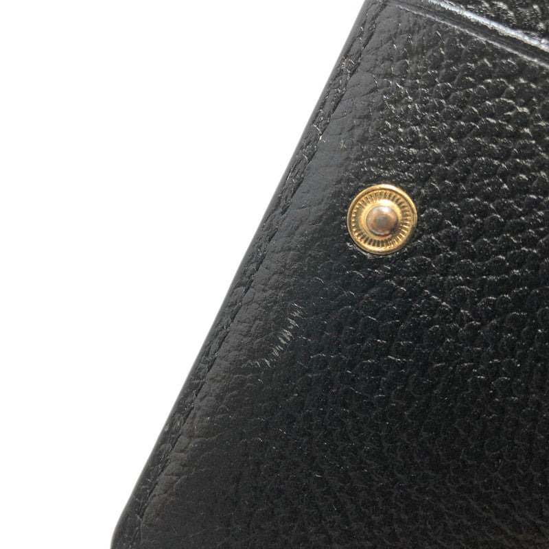 【中古品】【レディース】 MICHAEL KORS マイケルコース ミディアム ジップアラウンド スナップ ウォレット 34F9GJ6Z8L 二つ折り財布 コンパクトウォレット 201-260508-rs-05-fur カラー:ブラック 万代Net店