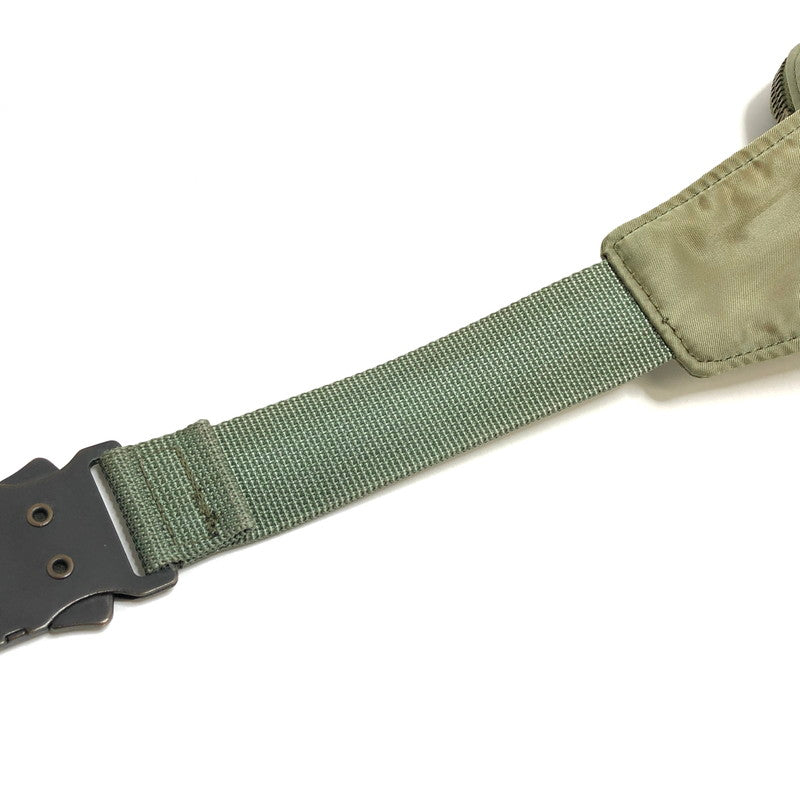 【現状渡し品】【メンズ/レディース】 PORTER ポーター TANKER WAIST BAG タンカー ウエストバッグ 鞄 吉田カバン 188-260508-rs-07-fur カラー:セージグリーン 万代Net店