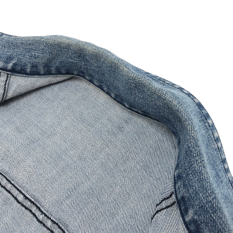 【中古品】【メンズ】 A.P.C. アーペーセー DENIM JACKET デニムジャケット Gジャン アウター 古着 141-261020-rs-08-fur サイズ:XXS カラー:インディゴ 万代Net店