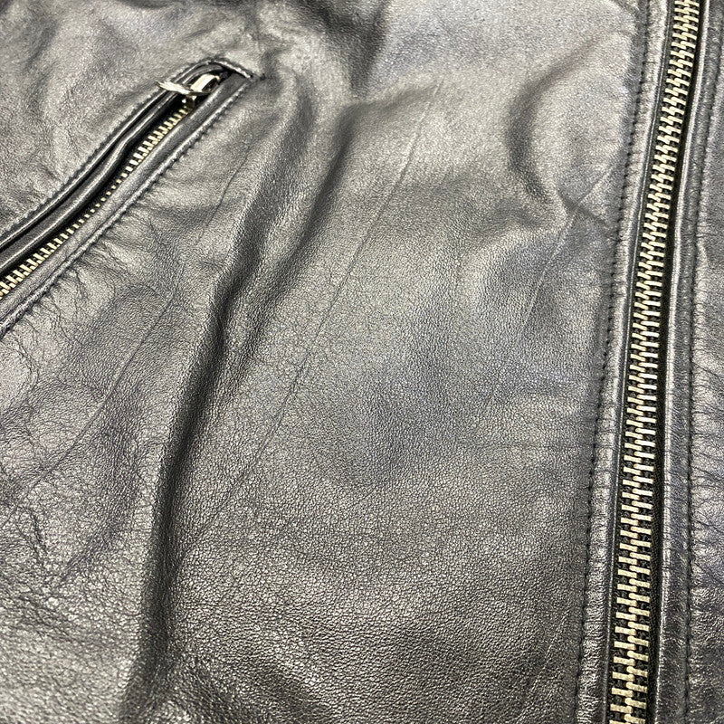 【中古品】【メンズ】 FUCT ファクト HORSE LEATHER JACKET ホース レザー ジャケット アウター 142-260905-cs-05-izu サイズ:M カラー:ブラック 万代Net店
