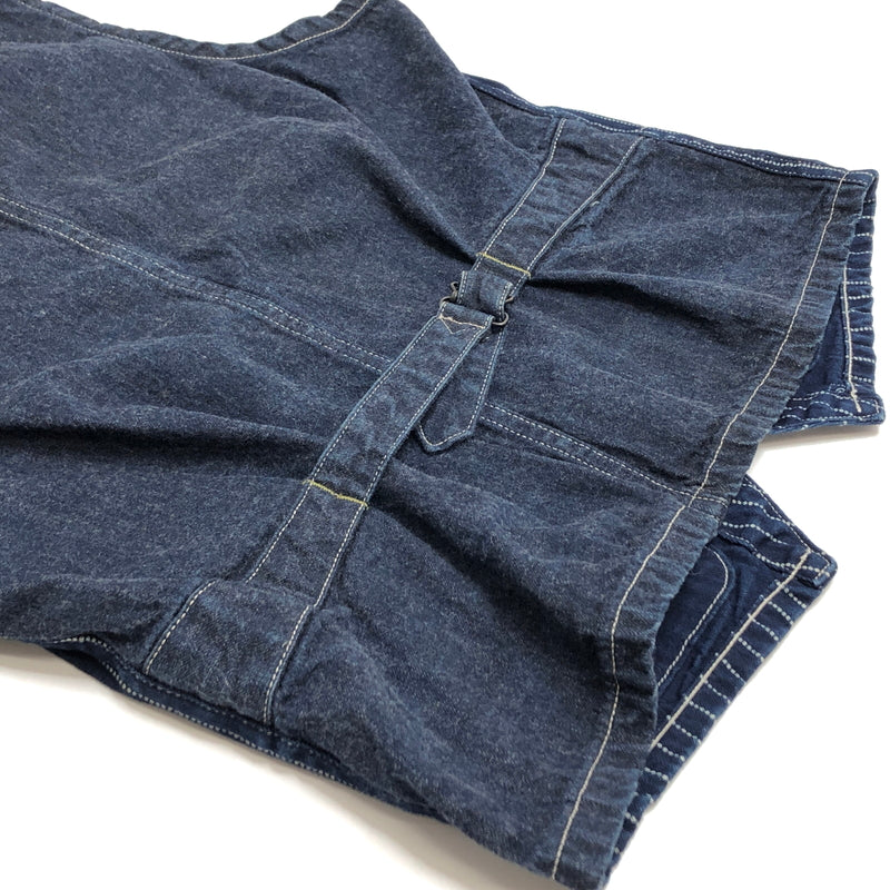 【中古品】【メンズ】 SUGAR CANE シュガーケーン 9OZ. WABASH STRIPE WORK VEST SC12654 ワークベスト トップス 古着 145-260728-rs-02-fur サイズ:38 カラー:インディゴブルー 万代Net店