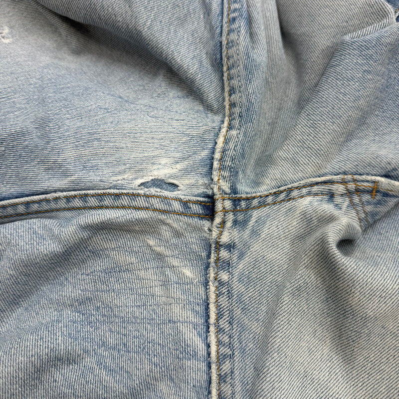 【現状渡し品】【メンズ】 LEVI’S リーバイス BUTTON FLY 00S 501 DENIM PANTS 501-0115 刻印553 01年製 デニムパンツ ボトムス 157-260606-sa-02-fur サイズ:40×32 カラー:インディゴ 万代Net店